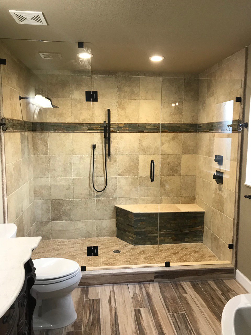 Custom Shower Enclosure